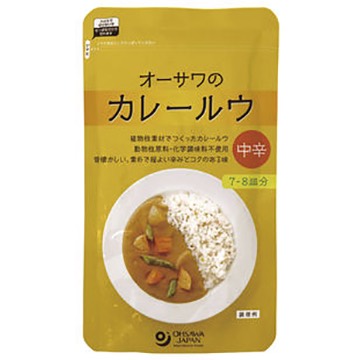 オーサワのカレールウ（中辛）